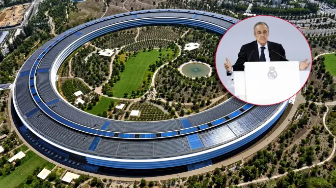 El Real Madrid y Apple negocian crear el Santiago Bernabéu infinito