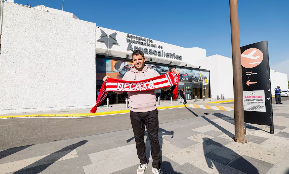 Nicolás Larcamón llegó a Aguascalientes para tomar las riendas del Necaxa